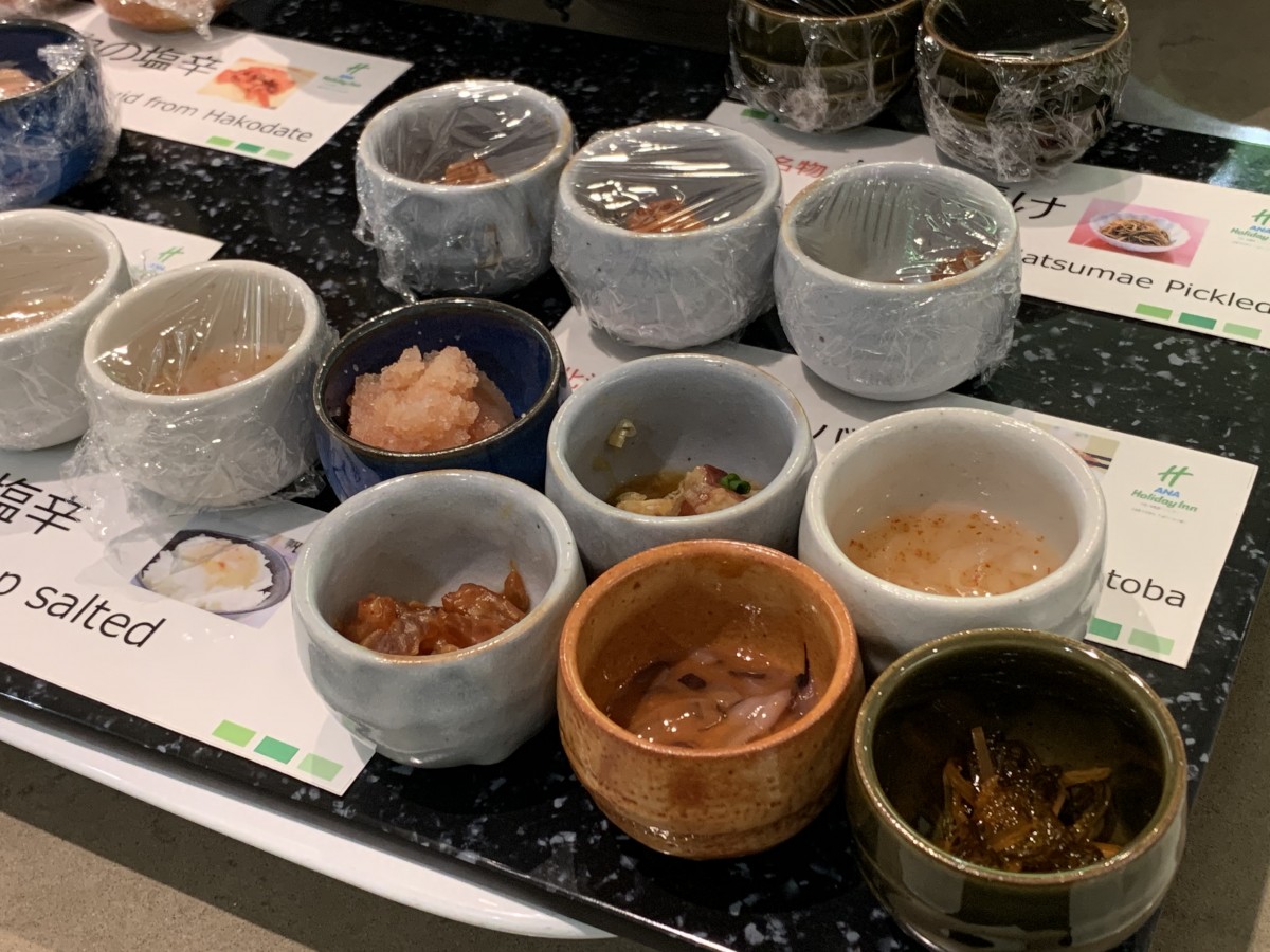 朝食和食ご飯のお供